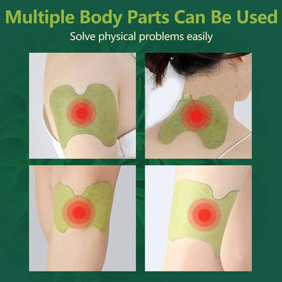 24x Wormwood Knee Plaster Sticker Wellnee Back Neck Pain Joint Ache Relief Patch - 5.0 - CJ