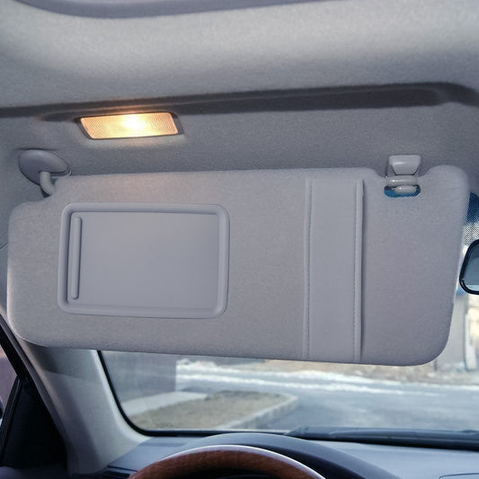 1Pc Auto Sun Visor Left Driver Side Car Sun Visor Fits 2007 - 2011 Camry Without Sunroof Vanity Light - 5 - CJ