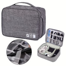 Electronics Organizer Travel Cable Organizer Bag Waterproof Portable Digital Storage Bag Electronic Accessories Case Cable Charger Organizer Case - 5 - CJ