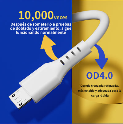 L101 Micro USB Cable 2.1A 1M White USB 3.0 UWINN - 5 - CJ