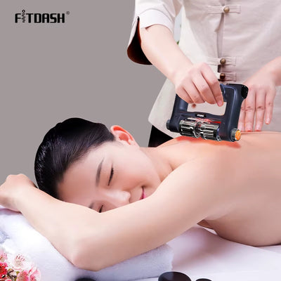 Newest Rechargeable Multifunctional Electric Athletic Therapy Muscle Massager Rollers - 5 - CJ