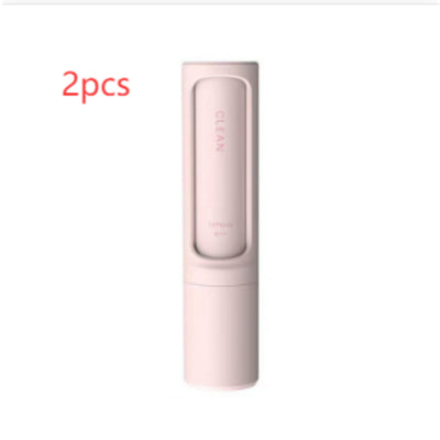 2 - 1 Reusable Pet Hair Remover Brush Lint Roller Portable Effective Self Cleaning Tool for Cat Dog Fur Hair Dust Removal Brush - 0 - CJ