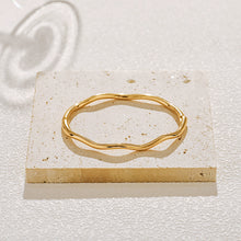 Simple Golden  Bangle - 5 - cjdropshipping