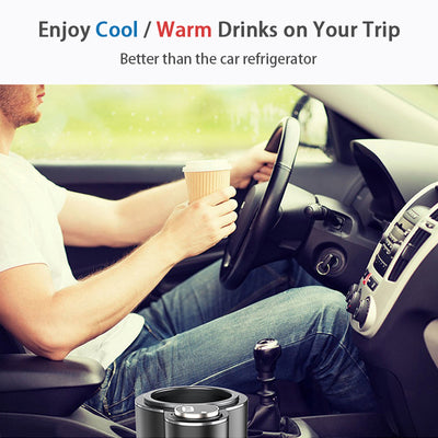 Smart 2 In 1 Car Heating Cooling Cup For Coffee Miik Drinks Electric - 0 - CJ