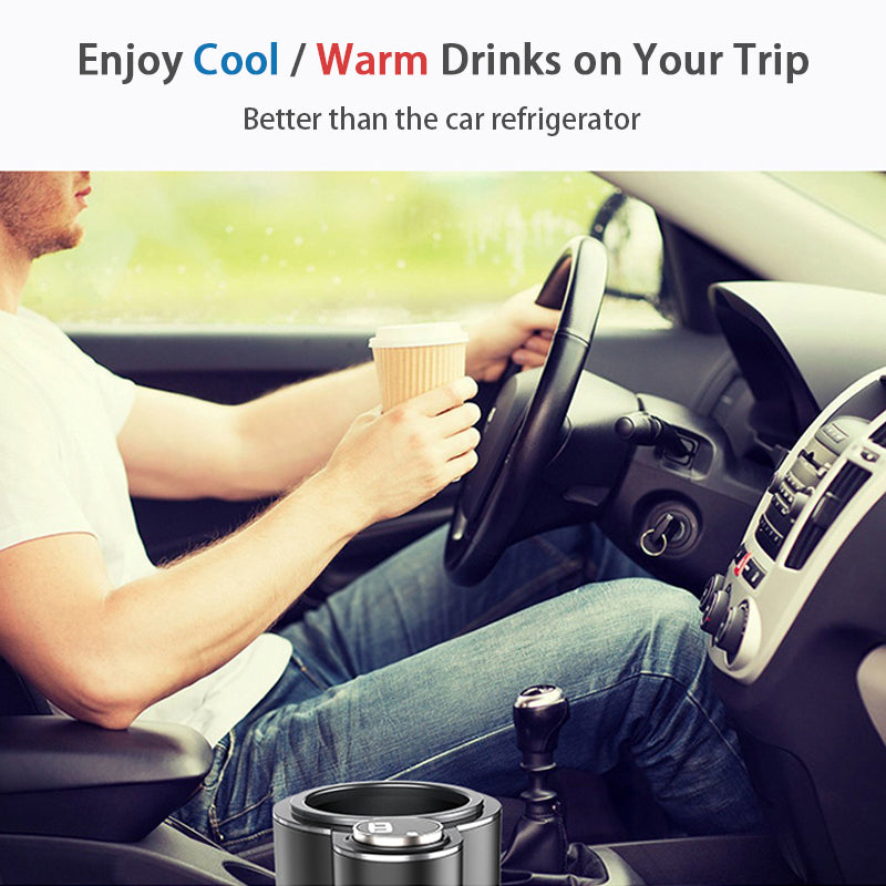 Smart 2 In 1 Car Heating Cooling Cup For Coffee Miik Drinks Electric - 0 - CJ