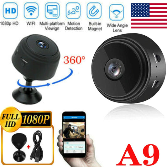 Mini Hidden Spy Camera Wireless Wifi IP Home Security 1080P HD DVR Night Vision - 5 - CJ