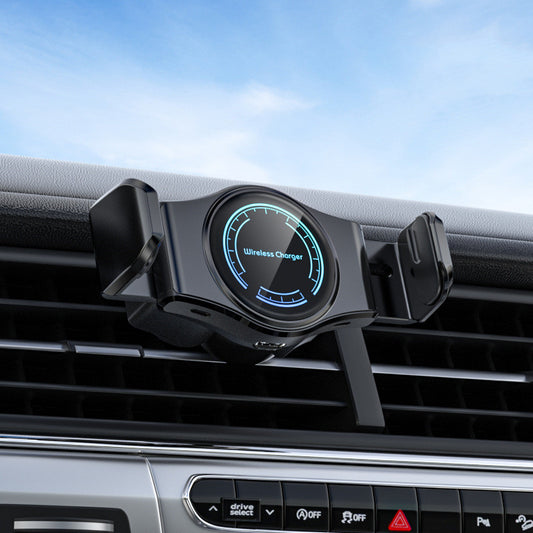 Wireless Charging Electric Car Phone Holder - 0 - CJ