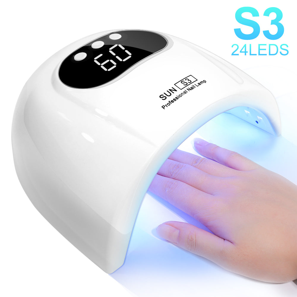 UV Nail Lamp, UV Light For Gel Nails LED Nail Dryer With 3 Timer, Smart Sensor, LCD Display Fast Curing Gel Nail Polish Nail Art Tools Manicure Accessories - 5 - CJ