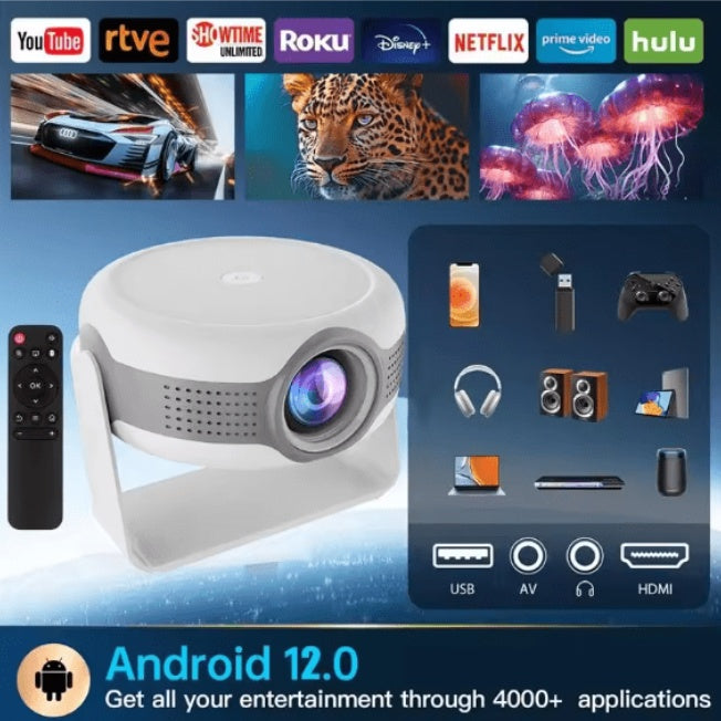 LED - Highlight Coating Lens LED Projector