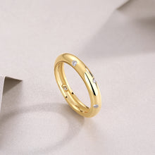 1Starry Diamond Ring Wedding Ring Luxury Fashion Moissanite Silver Ring Prohibit TikTok sales - 5 - CJ