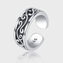 Retro Dark Thorn Ring Men's Sterling Silver - 4 - https://x.com/titan_prim62775J