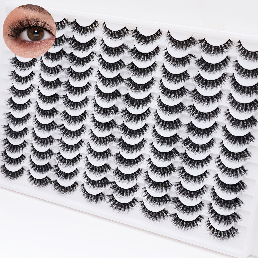 3D False Eyelashes Are Multi-layered, Realistic, Soft And Comfortable