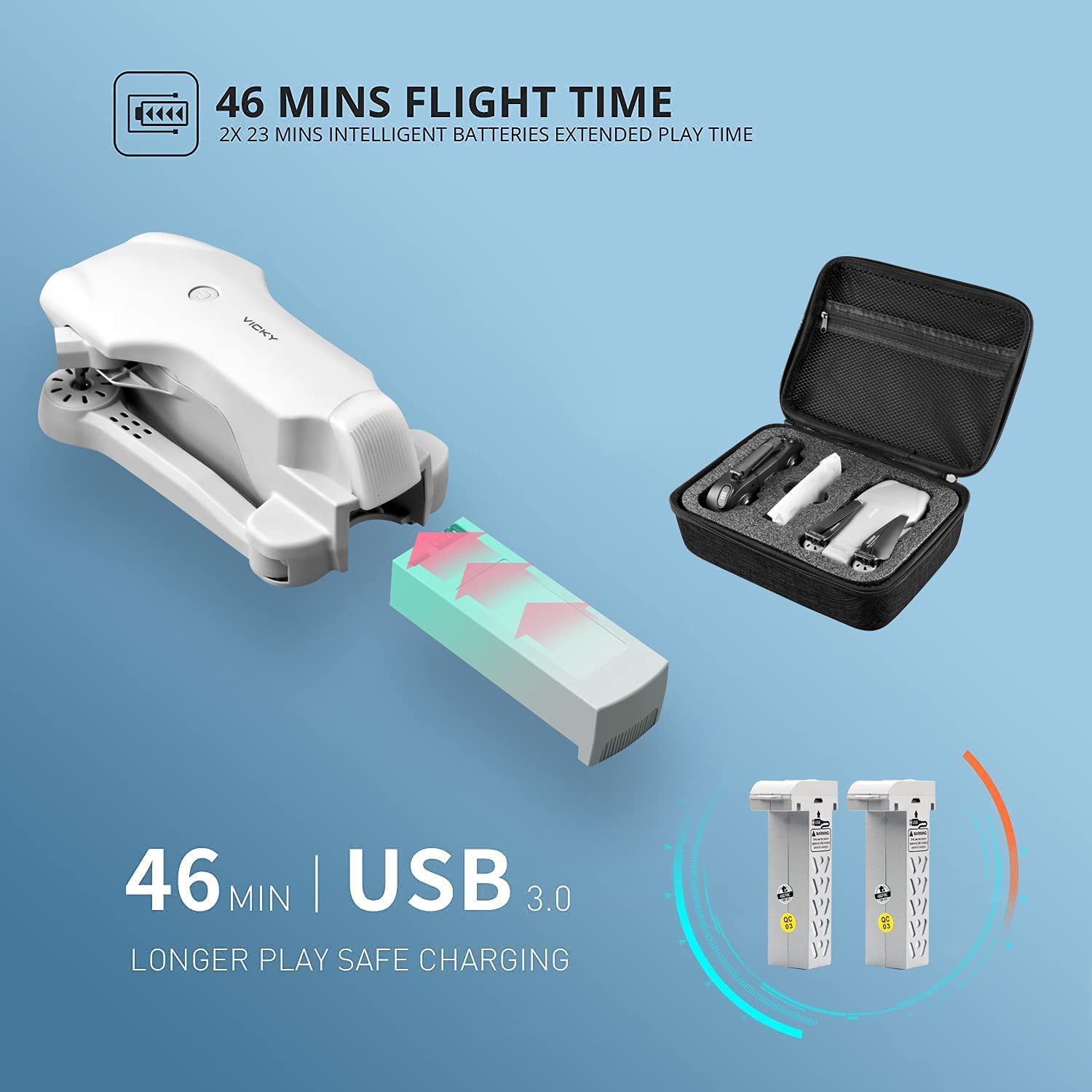 UK  F10 Foldable Drone With Camera WIFI FPV For Adults,1080P HD FPV Live Video RC Quadcopter,Logistics Is Randomly Sent By EVRI,ROYAL MAIL,Amazon Logistics - 5 - CJ