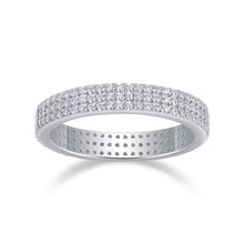 1Light Up The Moments - A Fashionable Jewelry Ring Set With Moissanite S925 Sterling Silver And Platinum - plated Diamond Prohibit TikTok sales - 5 - CJ