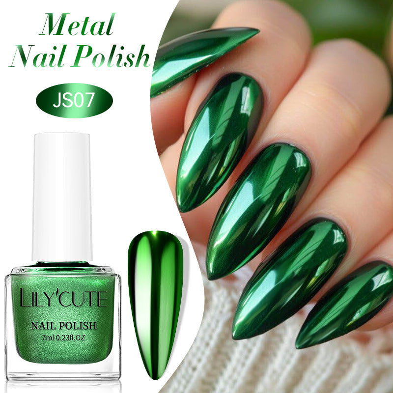 Quick - dry Metallic Mirror Nail Polish, No Baking Required - 0 - CJ