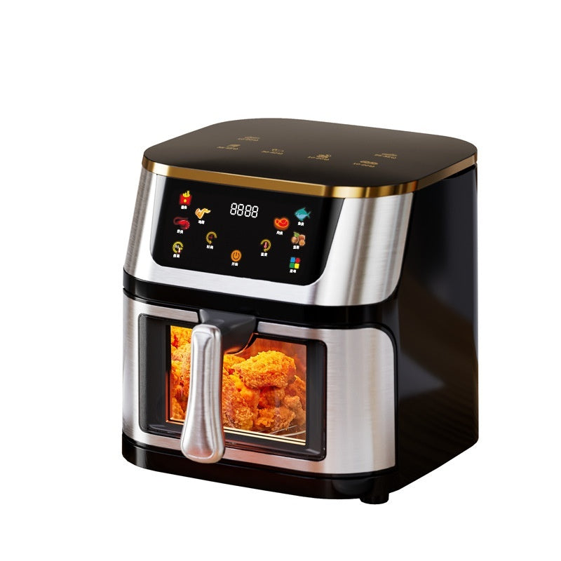 10L Super Large Visual Intelligent Air Frying Oven Automatic Deep Frying Pan