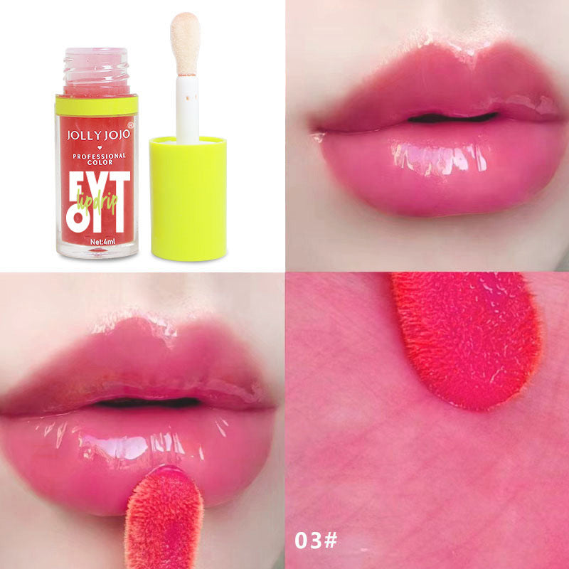 Fruit Flavor Transparent Lip Moisturizing Mirror Gloss - 0 - CJ