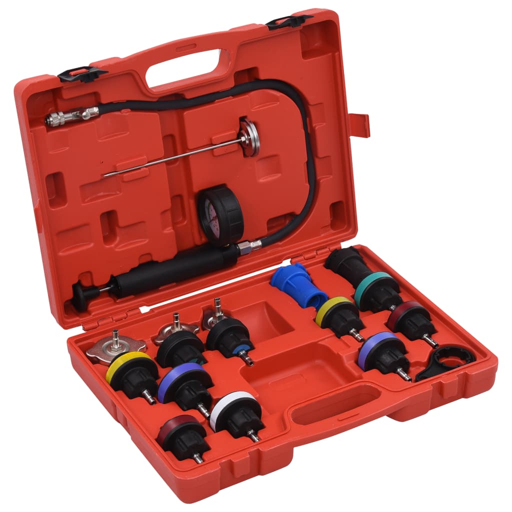 pressure testing device for cooling systems & radiator caps, 18 - piece set. - 5 - CJ