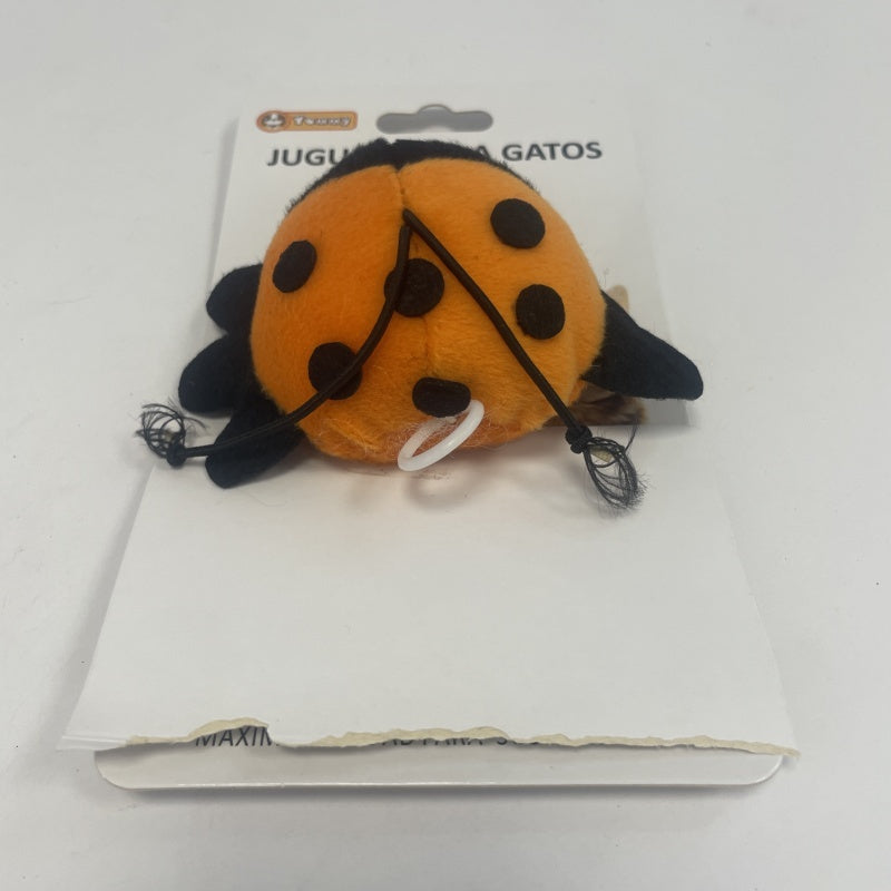 Cat Toy Electric Seven-star Ladybug