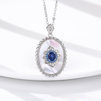 Sapphire Diamond Pendant 925 Sterling Silver Party Wedding Pendants Chain Necklace For Women Charm Jewelry - 4 - https://x.com/titan_prim62775J