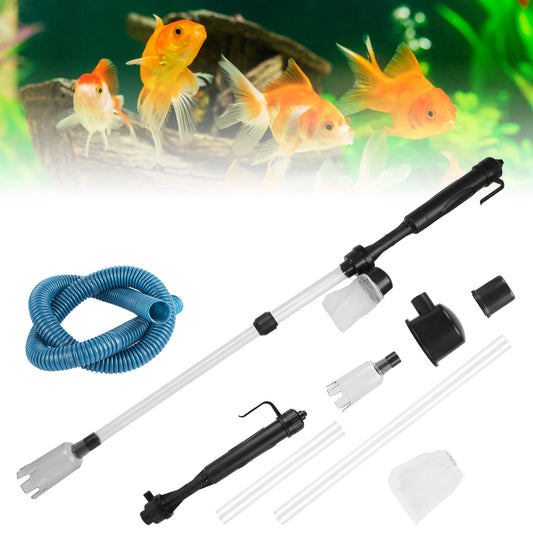 Battery - Operated Aquarium Vacuum Gravel Cleaner - 5 - CJ