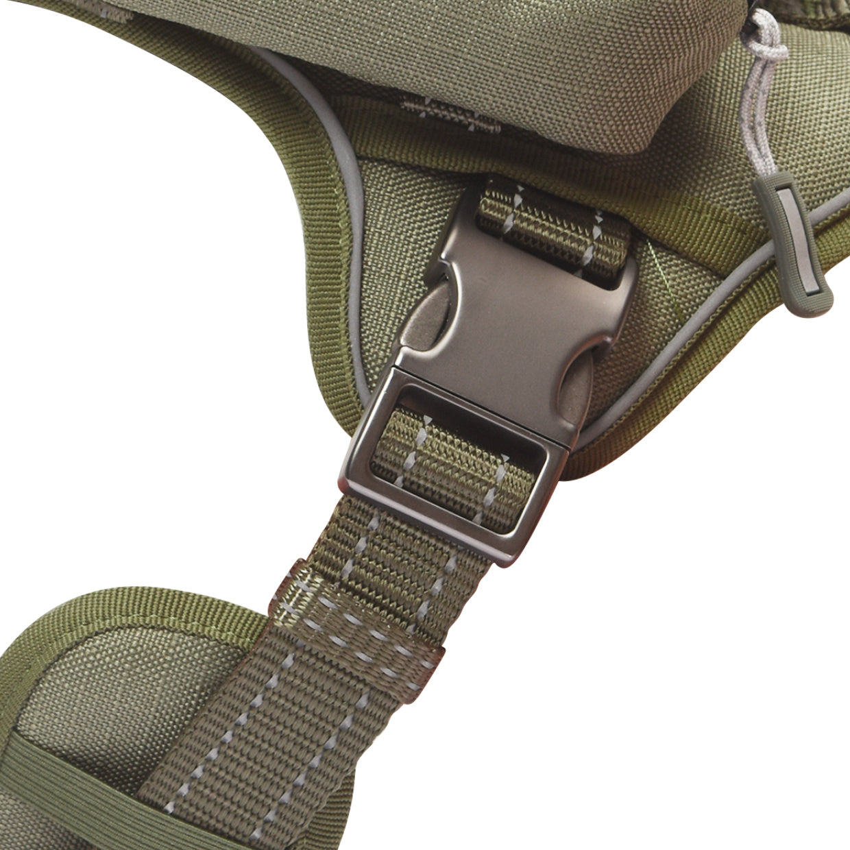 PETMARVEL High-Perfomance Tactical Dog Harness With Backpack, No Pull Front Clip & Metal Buckles