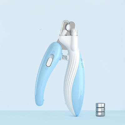 Pet Nail Clippers Dog Nail Clippers Cat Nail Clippers LED Electric Nail Grinder Pet Supplies LED Light Pet Nail Clippers - 0 - CJ