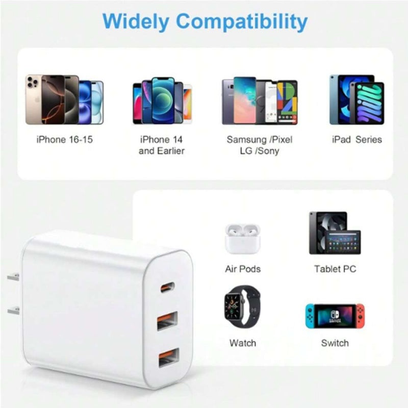 Charger Cable - Portable, Durable, Essential For Charging Compatible With Multiple Devices And Ensures Device Safety. - 5 - CJ