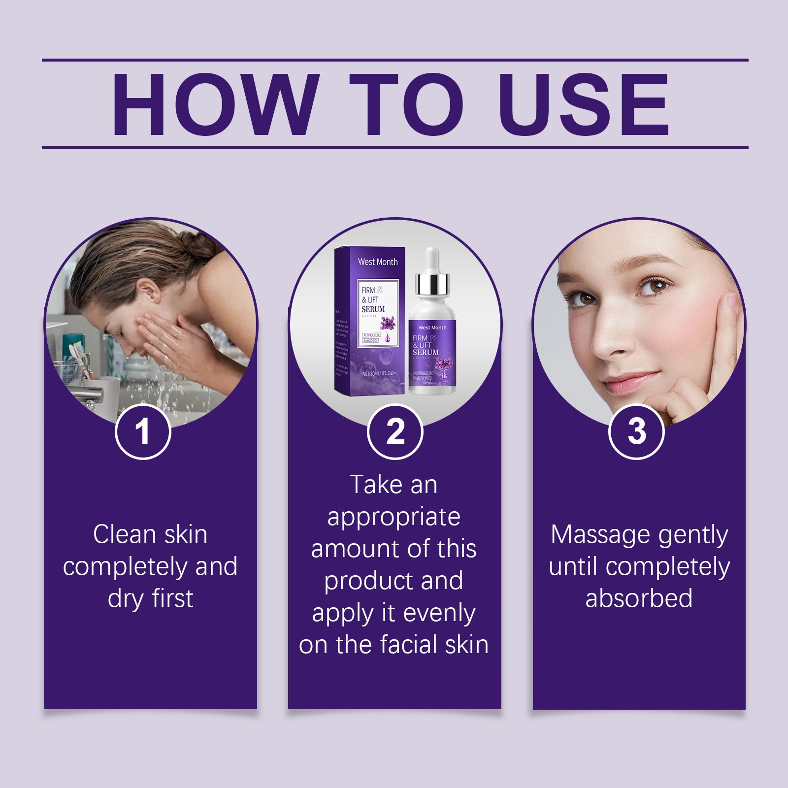 West&Month Retinol Firming Serum, Soothing, Hydrating And Rejuvenating Skin Care Serum - 5 - CJ