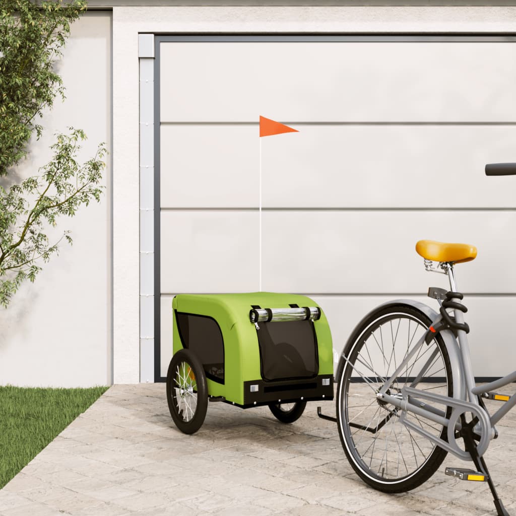 bicycle trailer for dogs, Oxford fabric and iron,   bicycle trailer - 5 - CJ