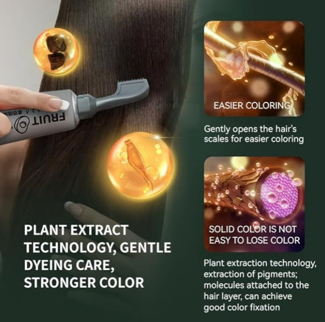 Eelhoe - Fruit Hair Dye Cream - 5 - CJ