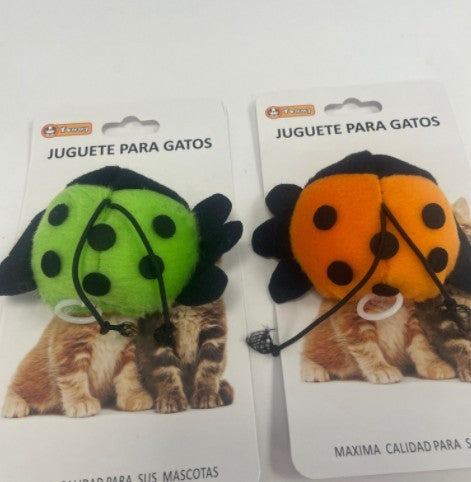 Cat Toy Electric Seven-star Ladybug