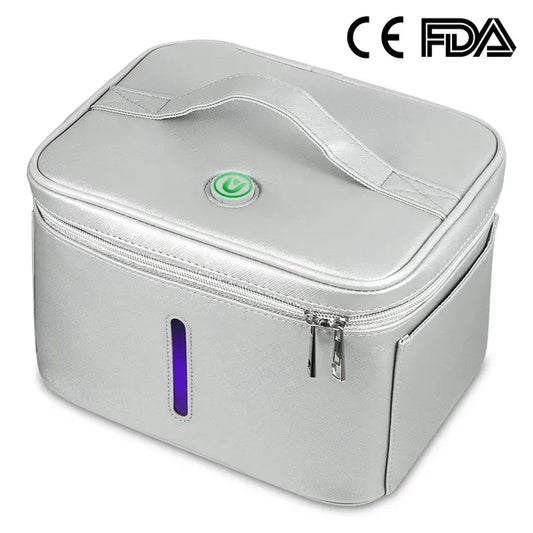 UV Disinfection Bag, Portable LED UV Sanitizer Box USB - Powered Travel UV Cleaner Bag - 5 - CJ
