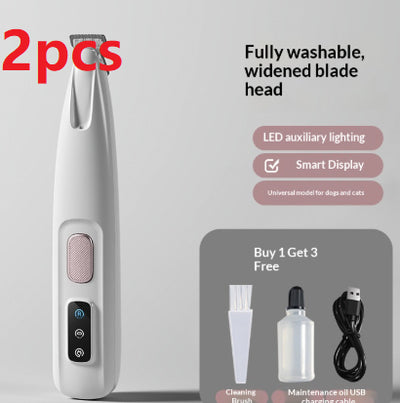 Pet Cat Silent Trimming Pedicure Shaver - 0 - CJ