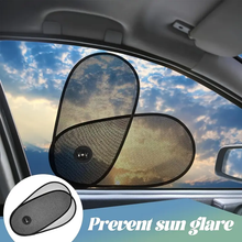 Car Window Shades,  Breathable Car Window Shade For Baby For Side, Cross - border Car Side Window Adjustable Sunshade Super Stretchy Sun Shade For Car Window For Baby Block Sun Heat And Harmful UV Rays - 5 - cjdropshipping