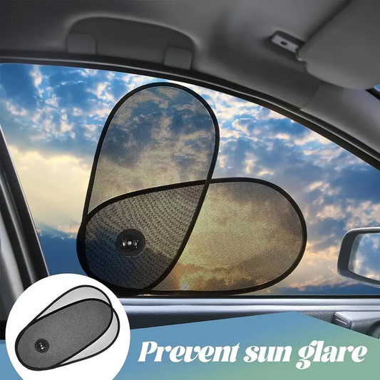 Car Window Shades,  Breathable Car Window Shade For Baby For Side, Cross - border Car Side Window Adjustable Sunshade Super Stretchy Sun Shade For Car Window For Baby Block Sun Heat And Harmful UV Rays - 5 - cjdropshipping