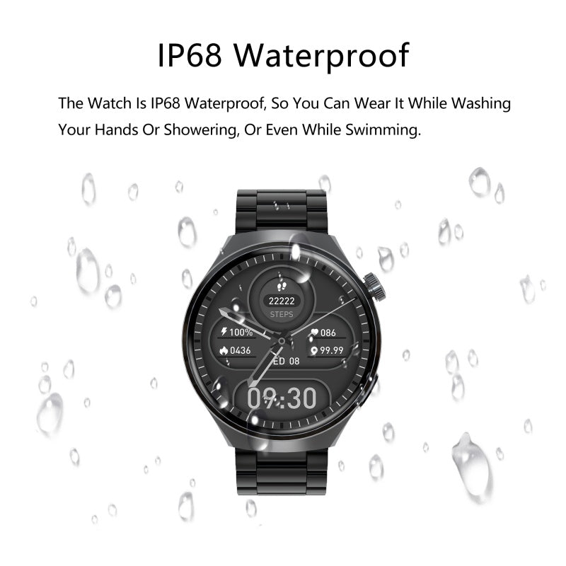 SENBONO V19 Business Men Smart Watch Answer Call Heart Rate Water Proof Sports Fitness Smartwatch Men - 5 - CJ