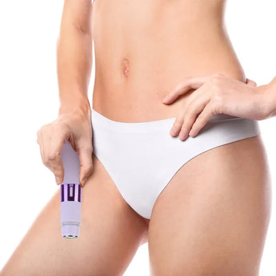 2 In 1 Bikini Trimmer For Women Dual Head Cordless Body Shaver IPX5 Waterproof Rechargeable Pubic Hair Razor Wet And Dry Use For Bikini Underarm Leg Arm Body Face - 5 - CJ