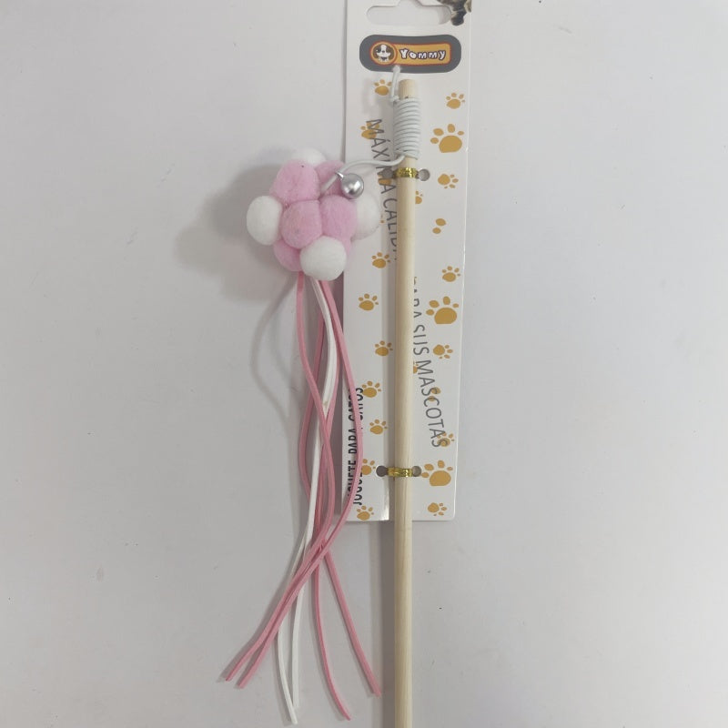 Teasing The Cat Stick Pole