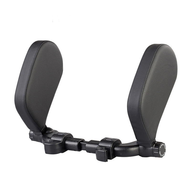 Car headrest pillow Sleep Adjustable Side Car Soft Travel Seat Headrest Auto Leather Support Neck Pillow Cushion car accessories - 0 - CJ