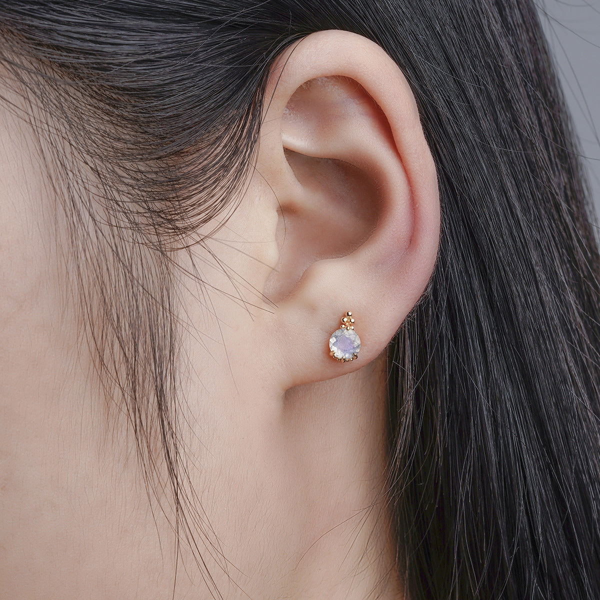 Natural Elongated Stone Earrings For Women - 4 - https://x.com/titan_prim62775J