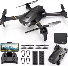V4 Foldable Mini Drone With Camera 4K 1080P HD Drone ,3 Batteries,Drones For Adults Kids,Remote - controlled Quadcopter,Logistics Is Randomly Sent By UPS,USPS, - 5 - CJ