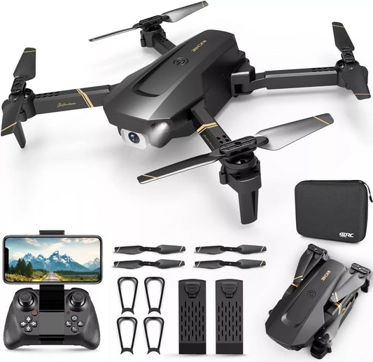 V4 Foldable Mini Drone With Camera 4K 1080P HD Drone ,3 Batteries,Drones For Adults Kids,Remote - controlled Quadcopter,Logistics Is Randomly Sent By UPS,USPS, - 5 - CJ
