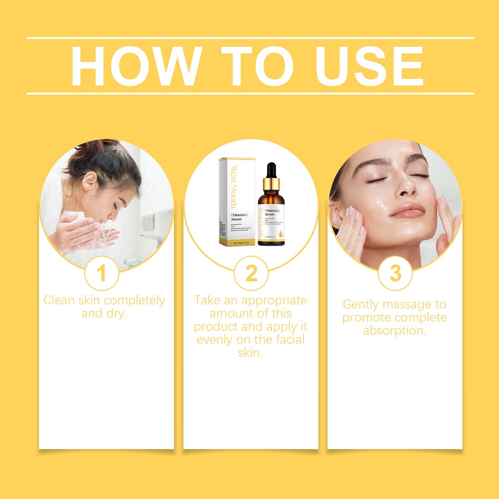 West&Month Vitamin C Essence, Moisturizing And Tender Skin Essence - 5 - CJ