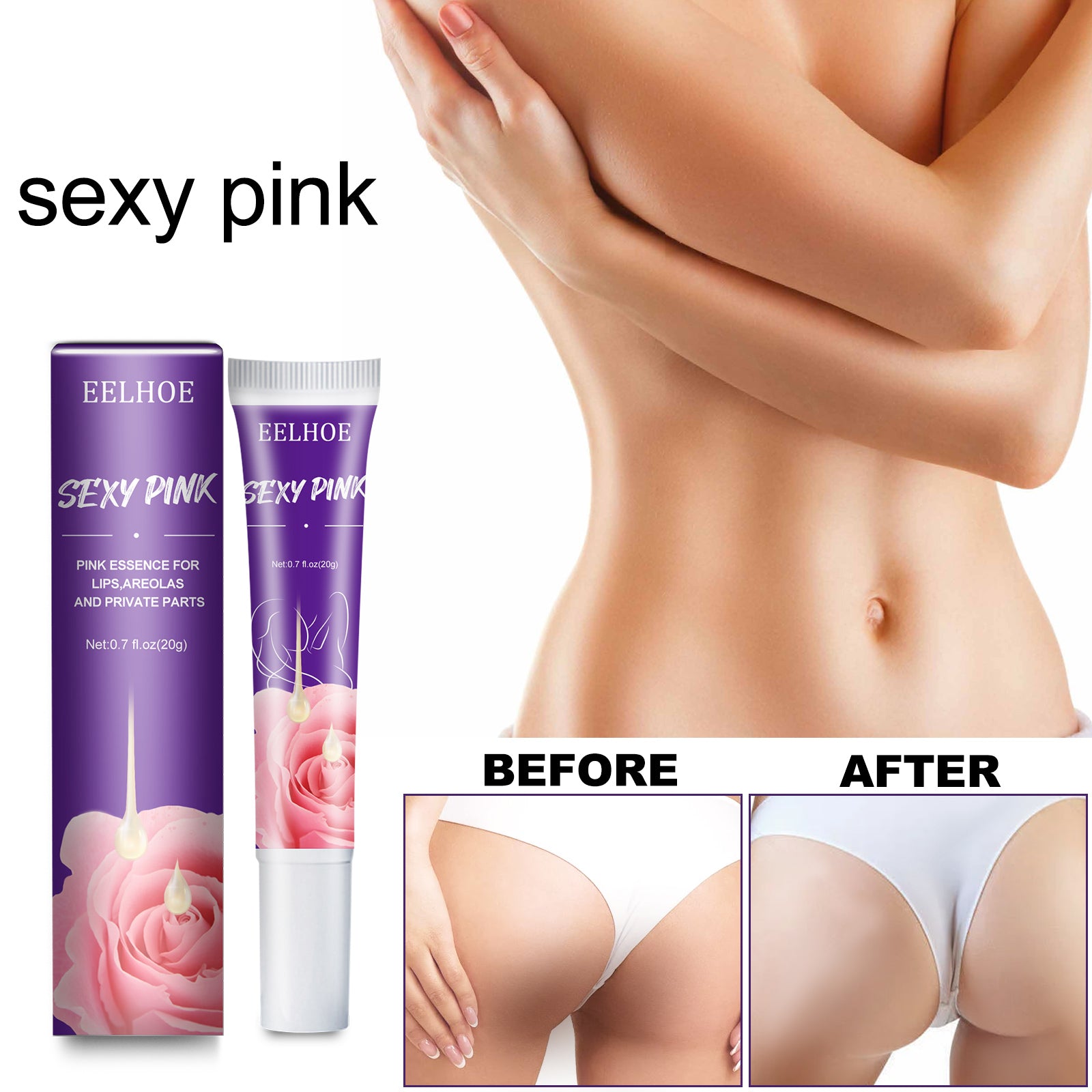 EELHOE Rejuvenator Areola Intimate Area Rejuvenator Lip Joints Melanin Removal - 5 - CJ