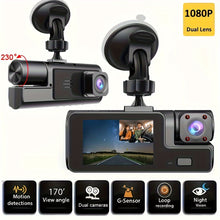 Driving Recorder HD 1080P Three - lens Parking Monitoring With Reversing Image - 5 - CJ