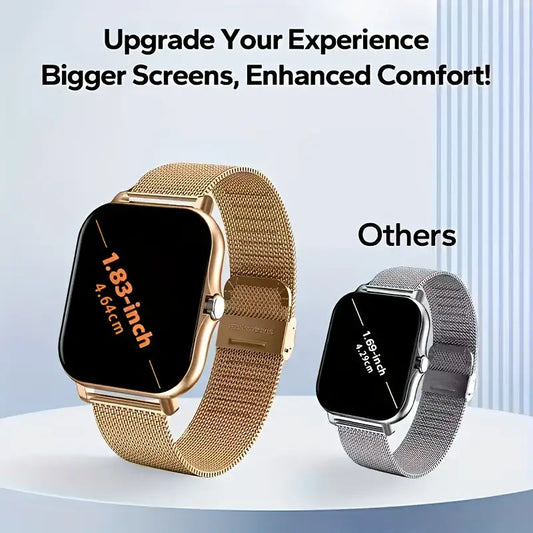 New Smartwatches Now On Sale, Featuring Message Alerts, Call Answering, Health Monitoring, Activity Tracking, Notification Reminders, And Fitness Functions. - 5 - CJ