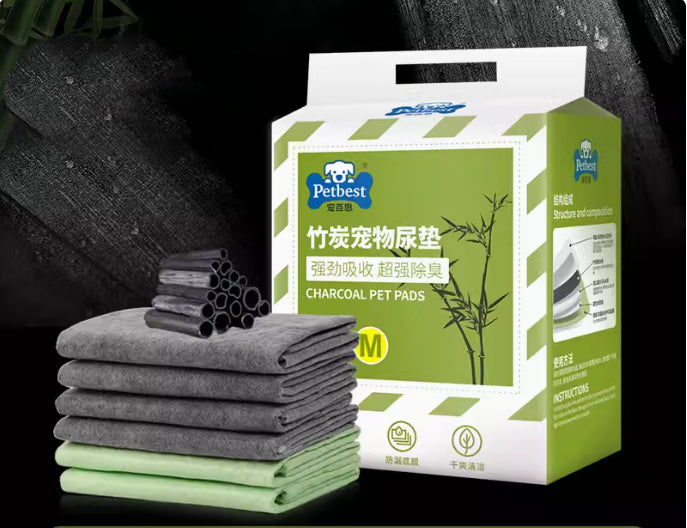 Dog Urine Pad Thickened Baby Diapers Pet Supplies - 0 - CJ - bamboo charcoal Deodorization - XL - CJNZ210991621UF