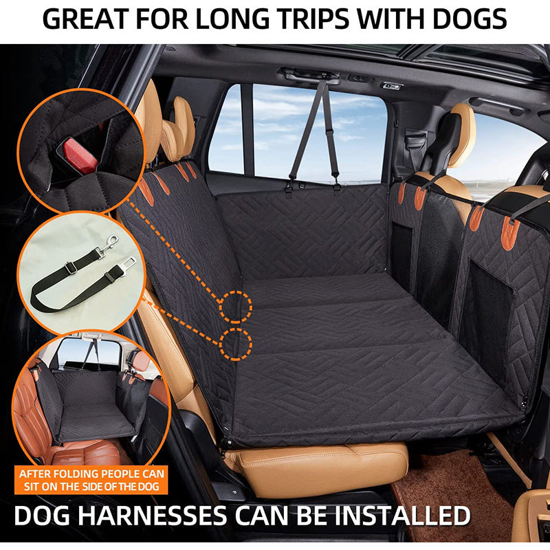 Car Dog Bed Waterproof And Hard - wearing Car Cushions For Pets - 0 - CJ