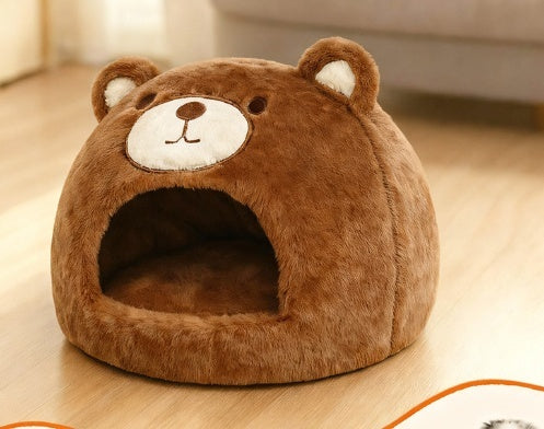Cat Nest Winter Warm Closed Sleeping Kennel Four Seasons Universal - 0 - CJ